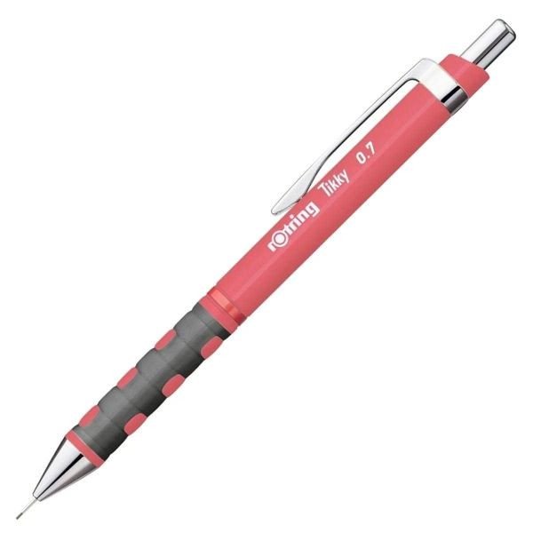 Rotring Tikky Grip Mechanical Pencil 0.7mm – Rose – NO. 2189068